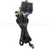Xtremevision Dual Independent Relay Harness Battery Controller HID Wiring Universal 12V 40 Amp 35W/55W