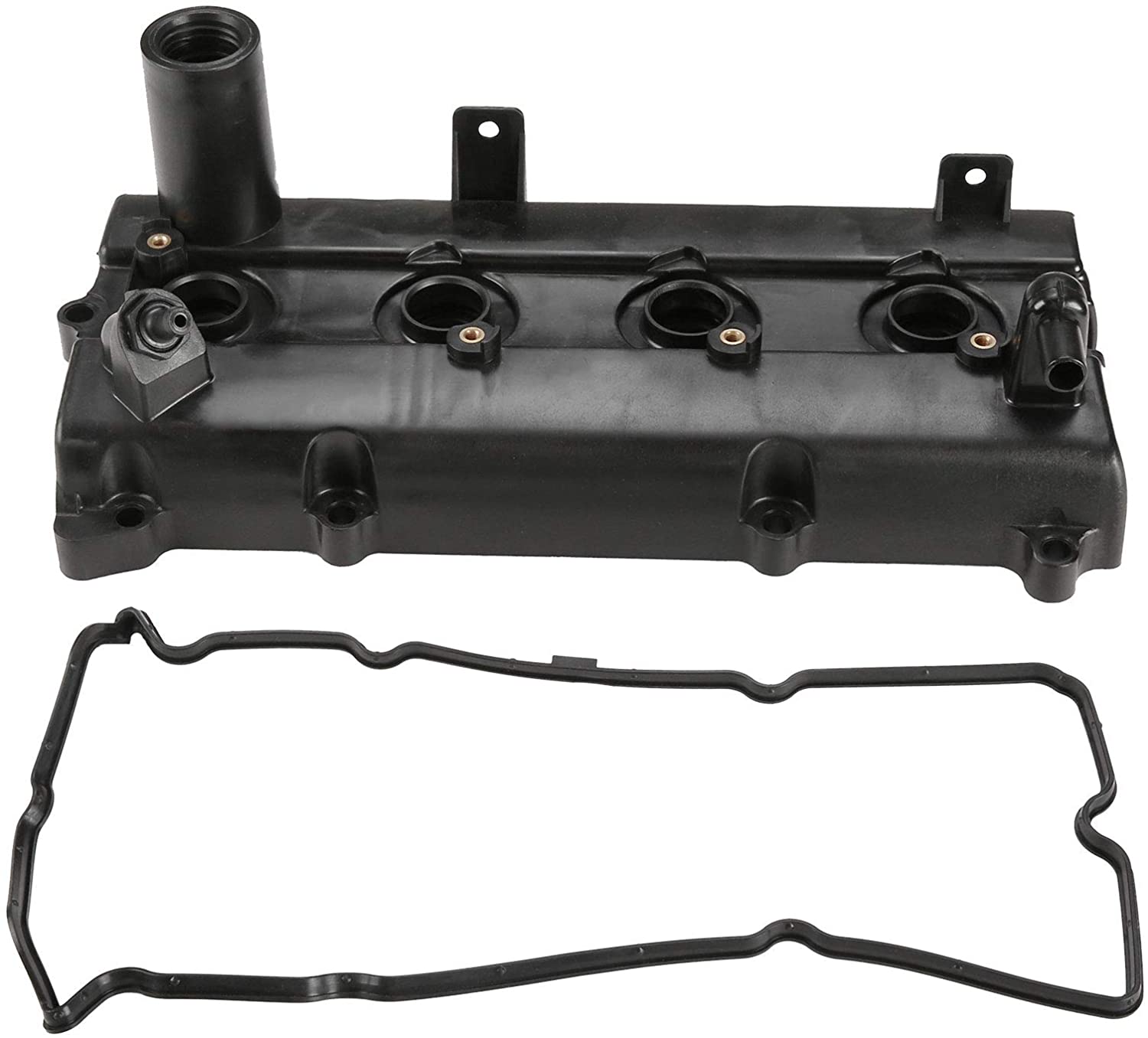 A-Premium Engine Valve Cover with Gasket Compatible with Nissan Frontier 2005-2019 L4 2.5L