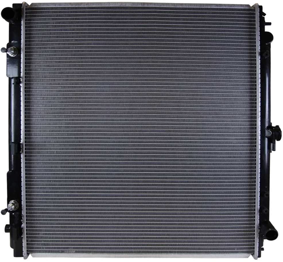 AutoShack RK1122 27.2in. Complete Radiator Replacement for 2005-2015 Nissan Xterra 2005-2018 Frontier 2005-2012 Pathfinder 2009-2012 Suzuki Equator 2.5L 4.0L 5.6L