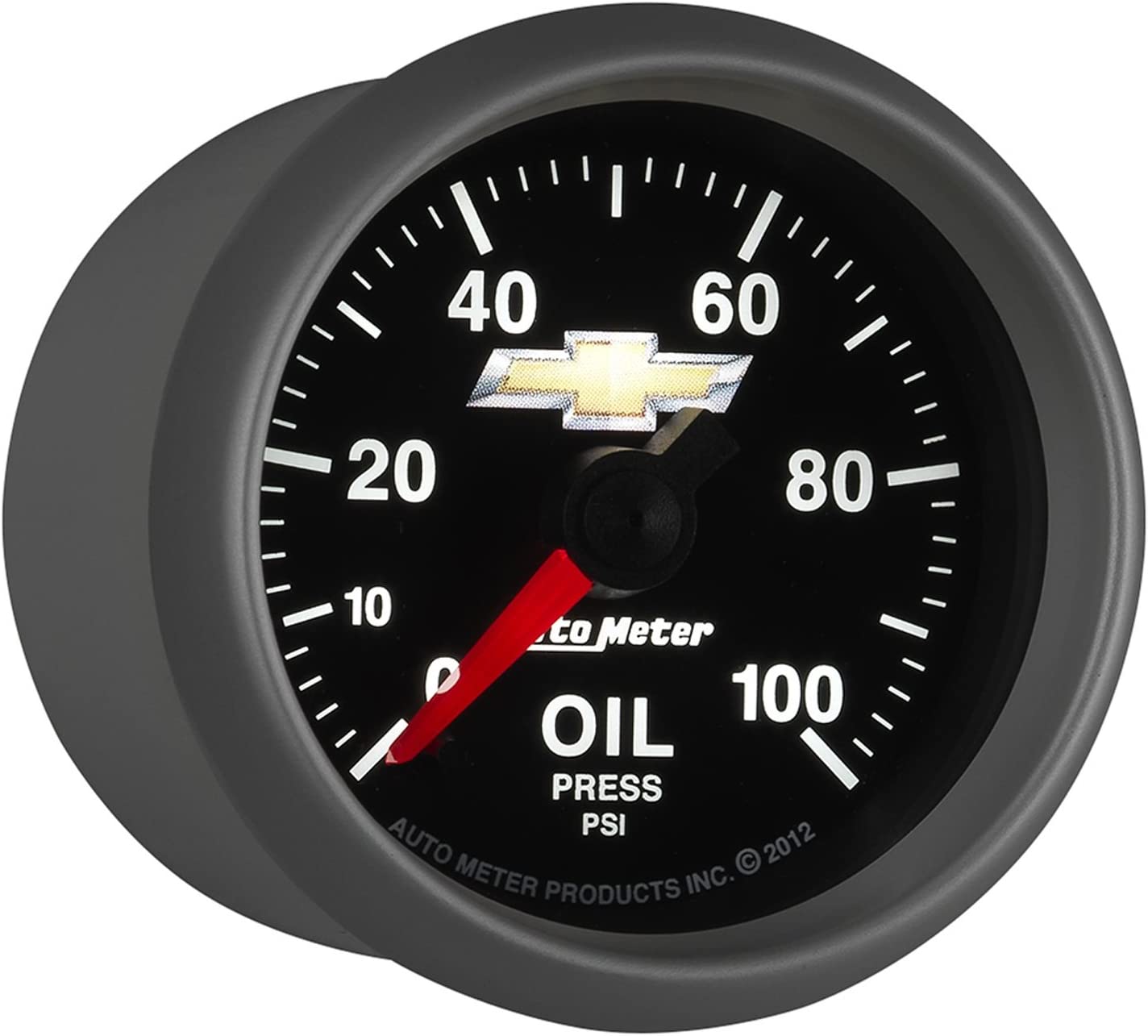 Auto Meter 880447 GM Series Electric Oil Pressure Gauge,2.3125 in.