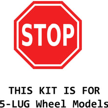 Detroit Axle - Front Disc Brake Kit Rotors w/Ceramic Pads w/Hardware for 294mm SIZE Models - Measure your Rotors - 5-LUG Cobalt, G6, G5, Aura