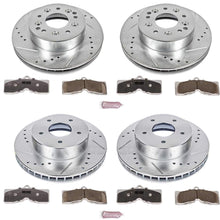 Power Stop K2597-26 Front & Rear Z26 Street Warrior Brake Kit Chevrolet