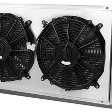 Replacement for Chevy/GMC GMT 325/330 Aluminum 3-Row Bolt-on Cooling Radiator W/Fan Shroud