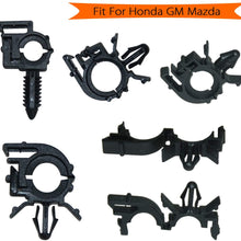 ROLINGER Car Wire Harness Routing Clip Wiring Harness Wire Loom Routing Clips Assortment 56 PCS Retainer Car Clips Contains 6 Different Sizes Replacement Parts for Honda GM Mazda