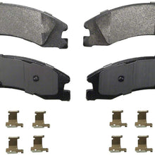 Wagner Severe Duty SX1330 Semi-Metallic Disc Pad Set Includes Installation Hardware, Rear