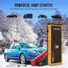 MOOCK 2000A Peak 12V Portable Car Jump Starter(up to 10L Gas or 7L Diesel Engine) Auto Battery Booster Power Pack with USB Quick Charge 3.0, Type-C Port, Built-in LED Light