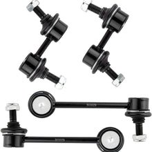 BOXI K90667 K90668 K90669 (Set of 4) Front & Rear Sway Stabilizer Bar End Link Kit Replacement for Honda CR-V 1997 1998 1999 2000 2001 All Models (Replace 51320-S04-0032 52320-S10-003 52321-S10-003)