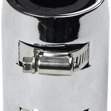 SUPERFASTRACING 48" Flexible Stainless Steel Radiator Coolant Water Hose Kit with Caps Universal