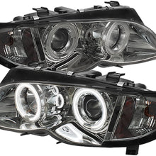 Spyder Auto PRO-YD-BMWE4602-4D-AM-CCFL-BK BMW E46 3-Series 4-Door Black CCFL Projector Headlight