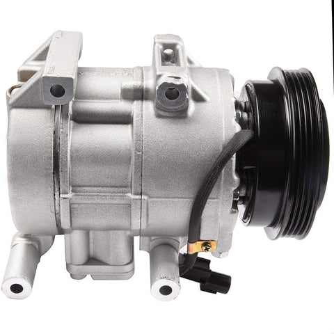 ANPART AC Compressors fit for 2006-2011 Kia Rio Air Conditioning Compressor and Clutch Assembly