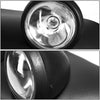 DNA Motoring FL-ZTL-249-CH Roof Mounted Fog Light Assembly (Driver & Passenger Side) + Switch,Clear