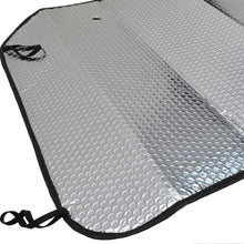 Single Bubble Front Windshield Shade Window Shade- Accordion Folding Auto Sunshade for Car Truck SUV-Blocks UV Rays Sun Visor Protector-Keeps Your Vehicle Cool