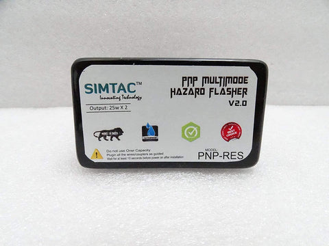 Simtac Pnp Hazard Flasher 12V Suitable For Royal Enfield Himalayan 411cc