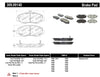 StopTech 309.09140 Street Performance Front Brake Pad