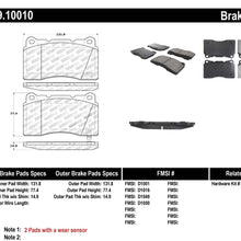 StopTech 309.10010 Street Performance Front Brake Pad
