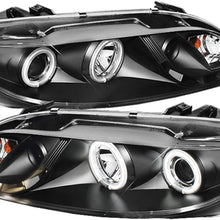 Spyder Auto 444-M603-FOG-CCFL-DRL-BK Projector Headlight