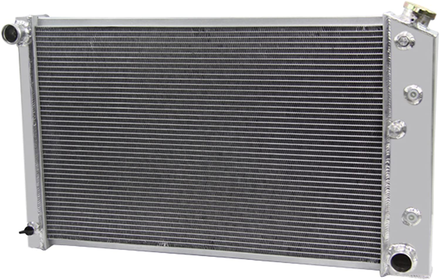 CoolingCare 62MM 4 Row Core Aluminum Radiator for 1970-87 Chevy/Buick/Oldsmobile Multiple GM Models