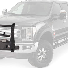 WARN 102957 Gen III Trans4mer Center Grille Guard Tube Bar, Fits: Ford Super Duty (2017-2019) (Tall Grille Guard)