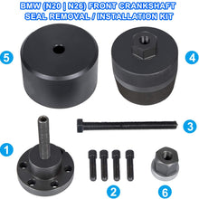 Camoo 2241 Front Crankshaft Oil Seal Remover and Installer for BMW N20, N26-110371, 110372, 2212822, 119231, 119233