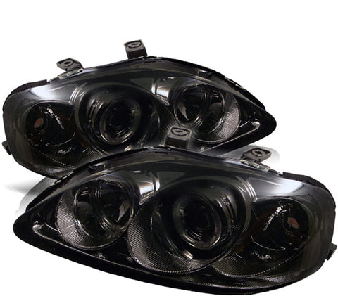 Spyder Auto 5010957 LED Halo Projector Headlights Chrome/Smoked