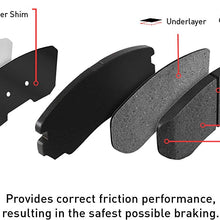 Front Dynamic Friction Company 3000 Semi-Met Brake Pads 1311-1186-00