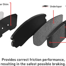 Rear Dynamic Friction Company 3000 Semi-Met Brake Pads 1311-0905-00