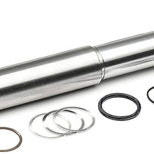 URO Parts 11141439975PRM Collapsible Water Transfer Pipe Kit, Contains 2 Piece Pipe, 2 Seals, 3 Shims, 3 O-rings, Lock Ring, Grease