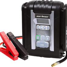 CARTMAN Lithium Jump Starter with Digital Preset Air Compressor, LCD Screen, 600A Peak 9000mAh, 2 x USB 2.4A