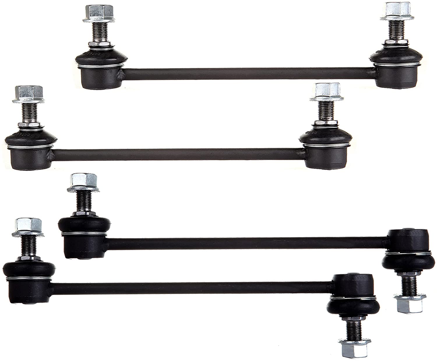 ECCPP Front Rear Stabilizer Sway Bar Links fit for 2005 2006 2007 2008 2009 2010 Kia Sportage Hyundai Tucson 6pcs K80511 K80510