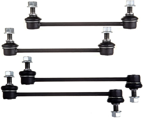ECCPP Front Rear Stabilizer Sway Bar Links fit for 2005 2006 2007 2008 2009 2010 Kia Sportage Hyundai Tucson 6pcs K80511 K80510