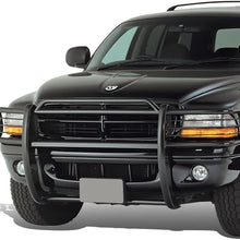 Replacement for Dodge Ram 1500 Sport (Quad Headlight) Front Bumper Protector Brush Grille Guard (Black)