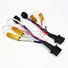 O-NEX LED Resistor Kit HB4 9006 HID Relay Harness Adapter Anti Flicker Error Decoder Warning Canceller (fits: 9005, 9145, H10)