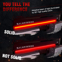 MIHAZ LED Tailgate Light Bar - 48" Triple Row 5-Function Strip Light Running, Brake, Sequential Amber Turn Signal, Reverse Tail Light for Pickup Trailer SUV RV VAN, No Drill Install 1yr-Warranty