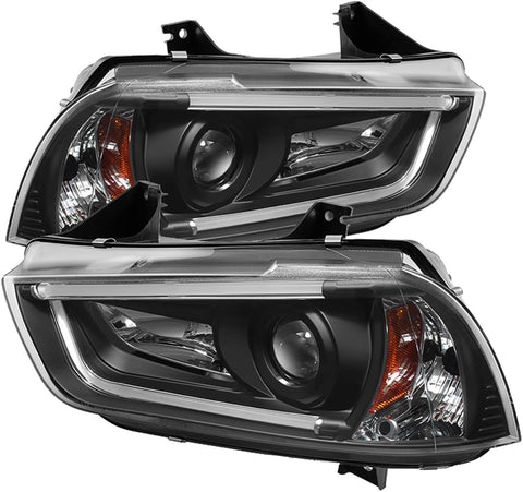 Spyder Auto (PRO-YD-DCH11-LTDRL-BK) Dodge Charger Projector Headlight