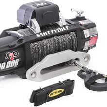Smittybilt (98510) X2O Waterproof Synthetic Rope Winch - 10000 lb. Load Capacity