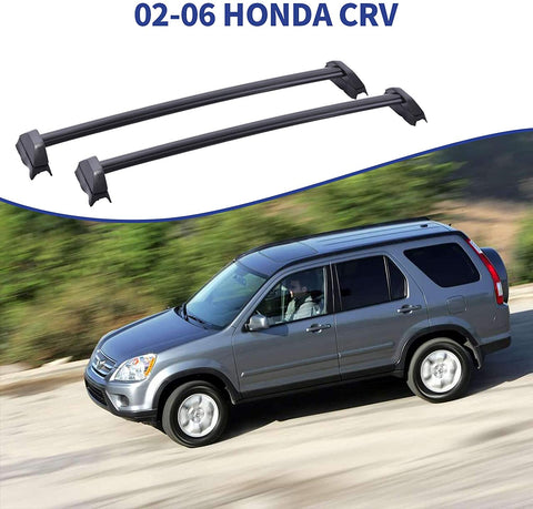 ACUMSTE Aluminum Car Top Luggage Roof Rack Cross Bar, Compatible for 02-06 Honda CRV Carrier Adjustable Frame
