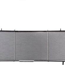 Lynol Cooling System Complete Aluminum Radiator Direct Replacement Compatible With 1987-1990 Jeep Cherokee Comanche Wagoneer L6 4.0L