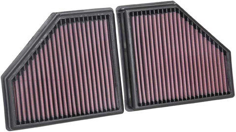 K&N Engine Air Filter: High Performance, Premium, Washable, Replacement Filter: Fits 2016-2019 BMW (750i, M550i xDrive, Alpina B7, 750i xDrive), 33-5086