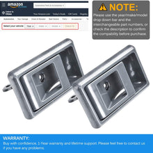 faersi 2Pcs Inside Interior Door Handle Front Rear Driver & Passenger Side for Toyota 1989-1995 4Runner, 1988-1993 Corolla, 1989-1995 Pickup, 1995-2000 Tacoma, 1987-1990 Tercel | 1989-1992 Geo Prizm