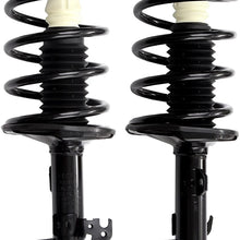 Fastspace Front Pair Shocks Struts Coil Spring Assembly Kit Fit for 2003-2008 for Toyota Corolla 172115 172114