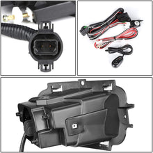 For Chevy Silverado 1500 Black Housing Amber Corner LED DRL Headlight + Amber Lens Fog Light + Switch