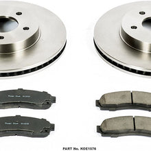 Autospecialty KOE1576 1-Click OE Replacement Brake Kit
