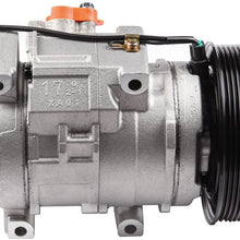 Ineedup AC Compressor and A/C Clutch for 07-15 Acura MDX ZDX Honda Odyssey Pilot Ridgeline 3.5L 3.7L CO 10840C