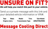 A/C Condenser - Cooling Direct Fit/For 30073 14-15 Jaguar XK/XKR/XKR-S With Receiver & Dryer