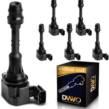 Ignition Coils 6-Pack Compatible with Nissan Altima Frontier Maxima Murano Pathfinder Quest Xterra - Infiniti - Suzuki V6 3.5L 4.0L