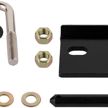 Firgus Hitch Tightener for 1.25” and 2” Hitches Heavy Duty Black Anti Rattle Stabilizer with Bonus Hitch Pin