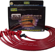 Taylor Cable 79230 Red 10.4mm Custom Race-Fit Spiro Pro Race Spark Plug Wire Set
