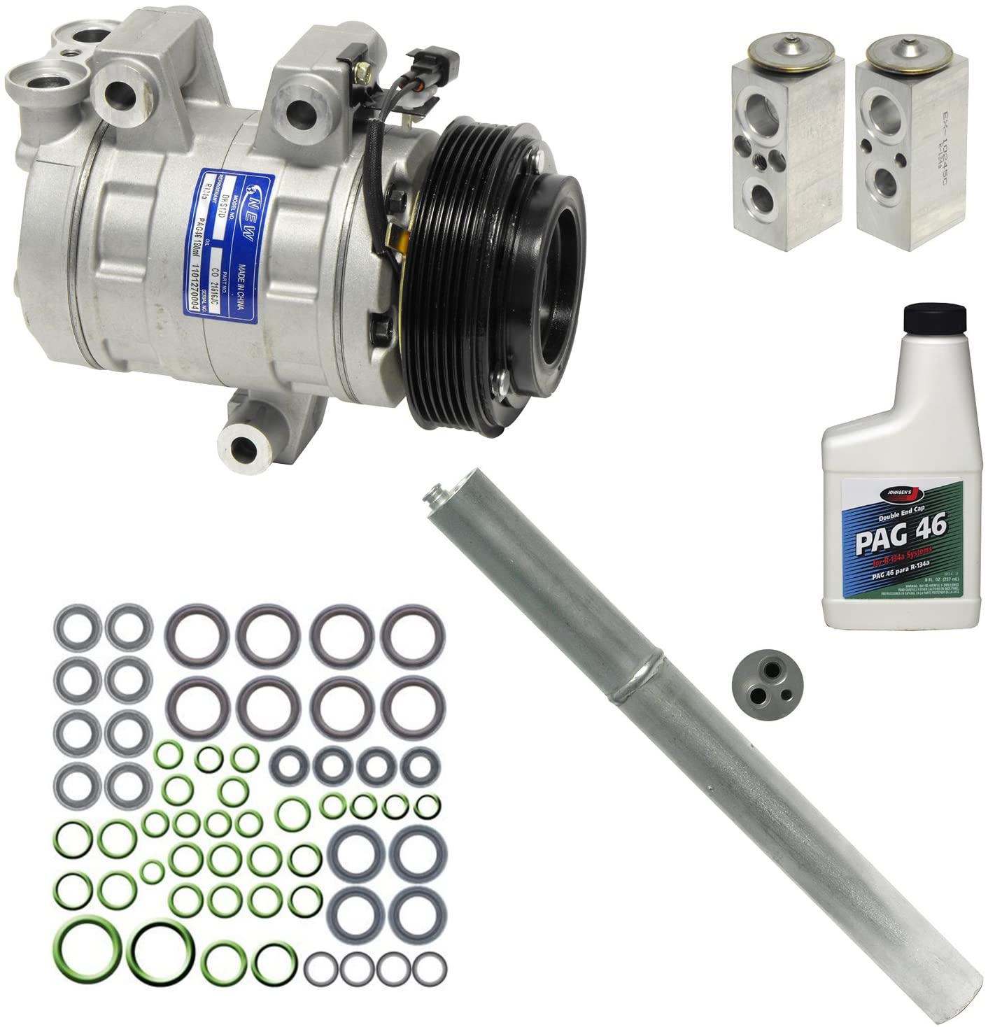 Universal Air Conditioner KT 1132 A/C Compressor and Component Kit