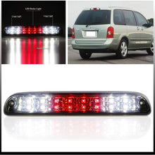 LED 3rd Brake Light High Mount Trailer Cargo Lamp For 99-16 F250 F350 F-450 F-550 Ford Super Duty/93-11 Ranger/01-05 Ford Explorer/Mazda B-Series Chrome Housing Smoked Lens