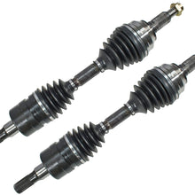 DTA DT1258025801 Front Driver and Passenger Side Premium CV Axles (New Drive Axle Assemblies - 2 pcs Fits 2006-2010 Hummer H3, H3T OEM Replacement